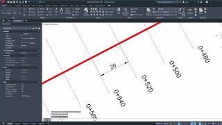 Comando en Autocad para dibujar cadenamiento de un eje de proyecto | Sin civilcad ni civil 3d.