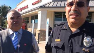 Brownsville Police Department Blue Christmas