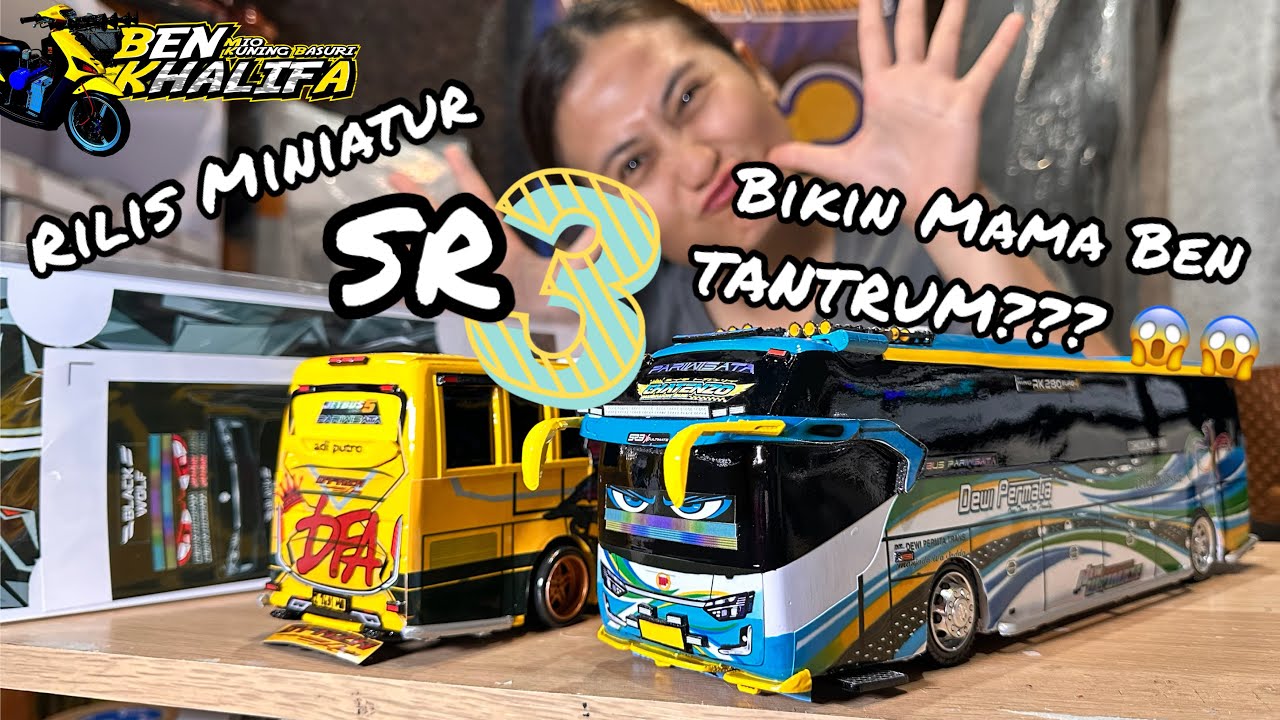 SR3 CUY‼RILIS MINIATUR BUS BASURI CHATENZO & JURAGAN EMPANG🔥