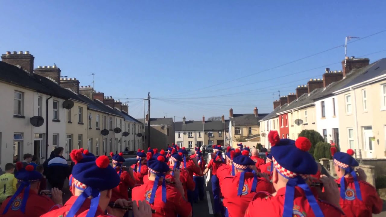 SLMMFB SGT LINDSAY MOONEY MEMORIAL FLUTE BAND, St Patrick Day 2016