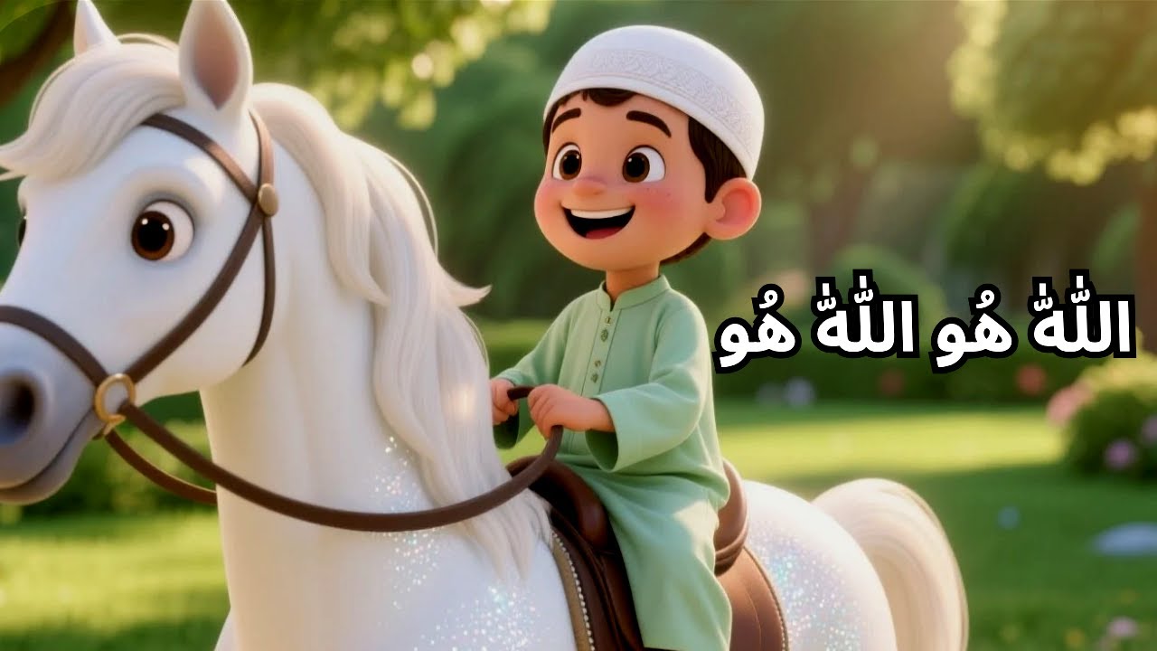 Soothing Muslim Lullaby for Babies and Children, Islamic Lullaby, Allah Hoo Allah Hoo *148