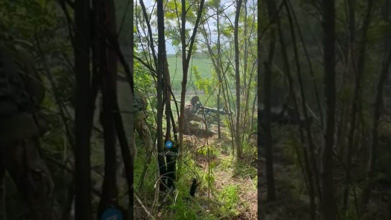SPG-9 "Spear" from Ukrainian soldiers