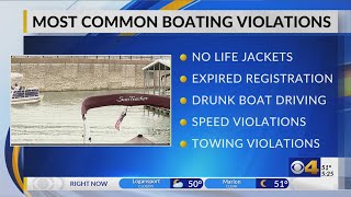 Looking at the most common boating violations