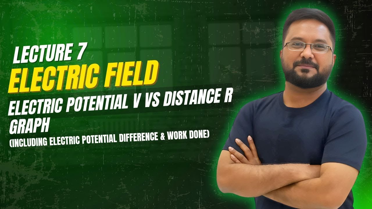 Distance R Trokraki Lecture 7 Electric Potential V Vs Distance r graph - YouTube