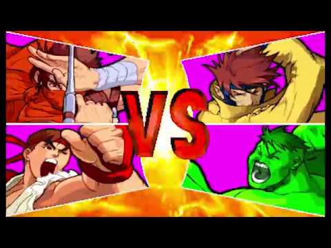 Marvel vs Capcom 1 ( Arcade ) - Strider Hiryu / Zangief Playthrough ( Apr 8, 2018 )