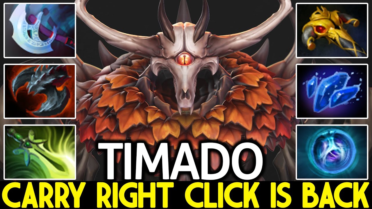 TIMADO [Shadow Fiend] Bring SF Carry Right Click is Back No Mercy Dota 2