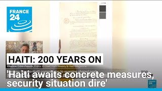 'A step forward': France recognises historic injustice against Haiti, 'will Americans do the same'?