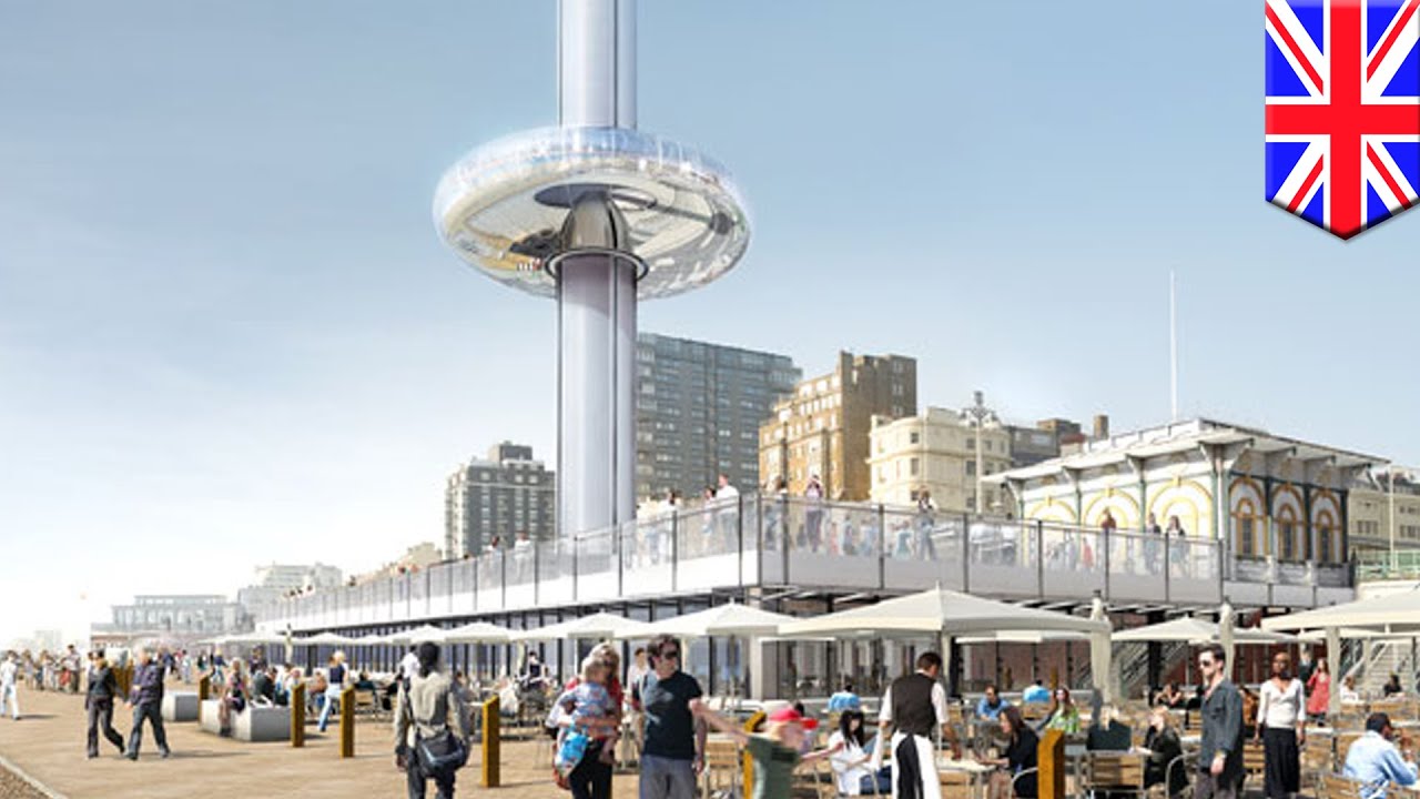 Work begins on the UK’s i360, the world’s first ‘vertical cable car’