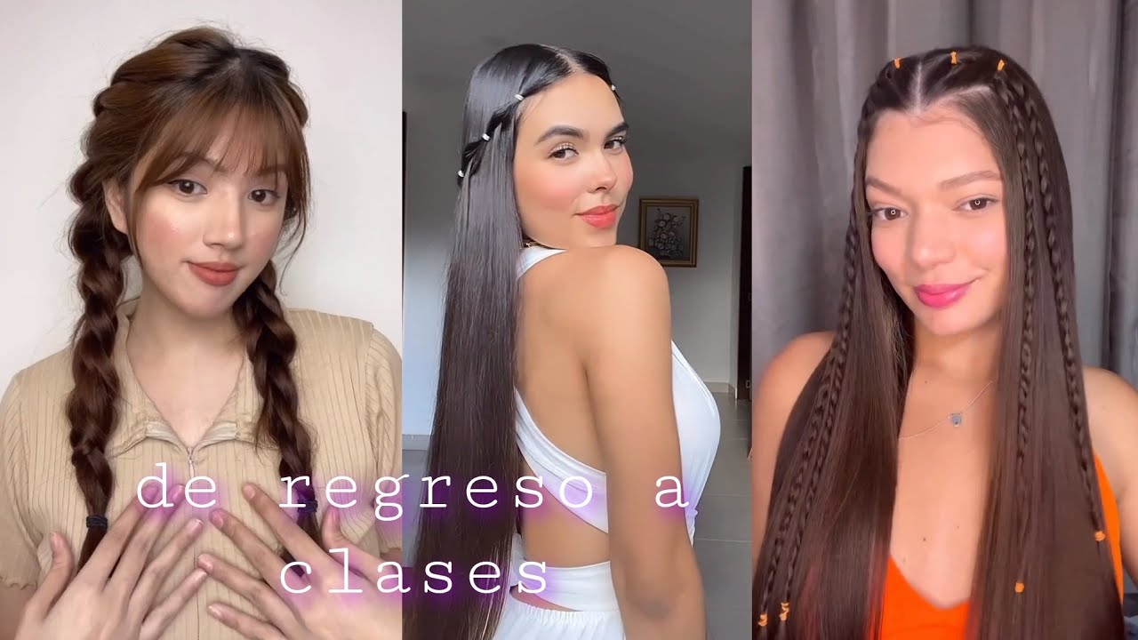 красивые и легкие прически для школьниц (на средние и длинные волосы) модных девочек