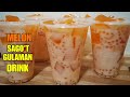 MELON SAGO GULAMAN DRINK Business | How to make Melon with Sago & Gulaman Samalamig