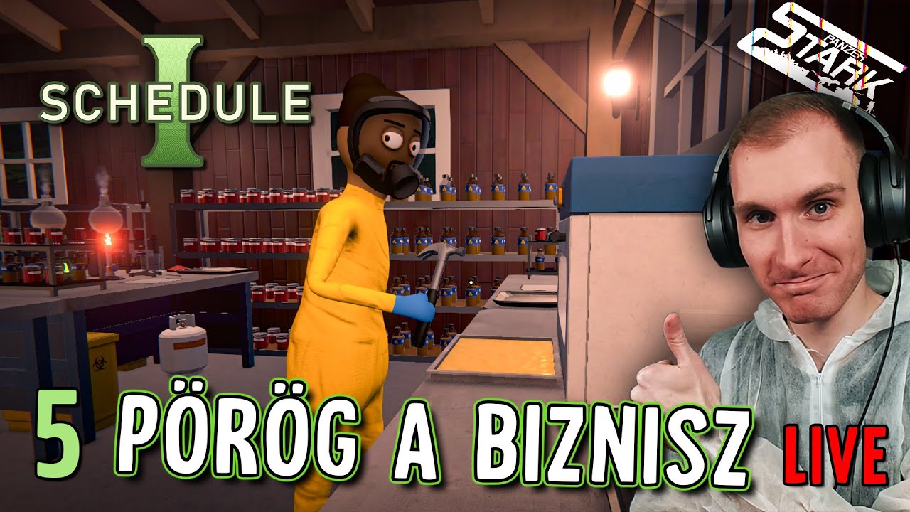Schedule 1 - 5.Rész (Pörög a Motyó.. Fejlesszük a Termelést!) - Stark LIVE