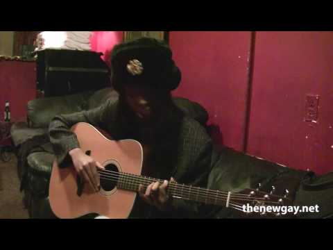 VV Brown performs Crying Blood (Acoustic) for The New Gay