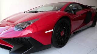 Lamborghini Aventador SV at Exotic Cars Dubai