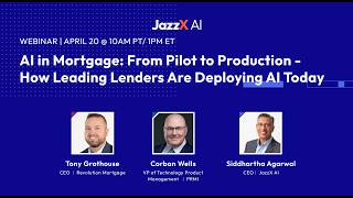 AI in Mortgage: From Pilot to Production — How Leading Lenders Are Deploying AI Today