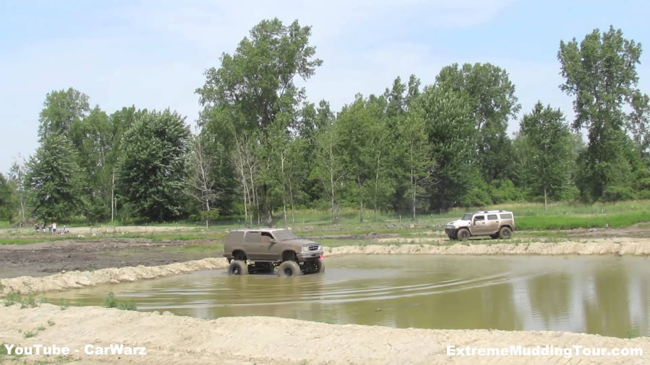 Fords Mudding At Country Compound Mud Bog - YouTube