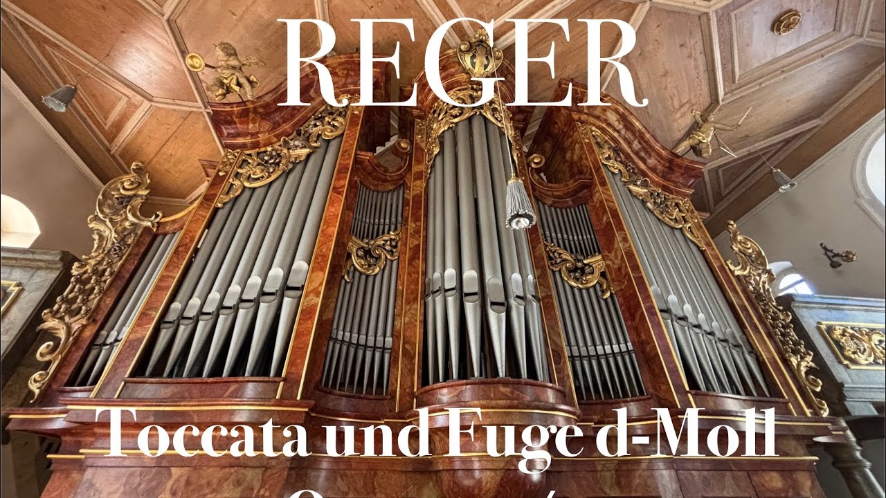 Max Reger (1873 - 1916) - Toccata und Fuge d-Moll Op.129 1/2 | LIVE - Dold-Orgel Triberg