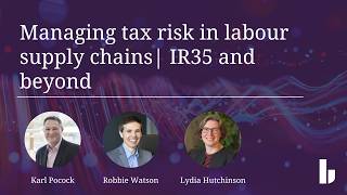 Details Managing tax risk in labour supply chains: IR35 and beyond Guide