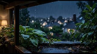 Realistic Steady Rain Sounds. Deep Sleep in Minutes (No Thunder)