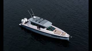2022 Axopar 37 XC Cross Cabin For Sale – Brabus Line | Twin Mercury 350s | Boathouse Available