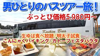 コスパ最高！【初めての日帰りバスツアー】おっさんひとりで参加して来ました