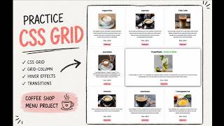 Practicing CSS Grid | Building a Simple Card Layout