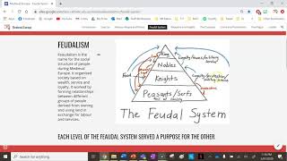 The Feudal System