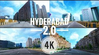 Hyderabad 2.0 | International city | New Bharat | India | Driving | 4K
