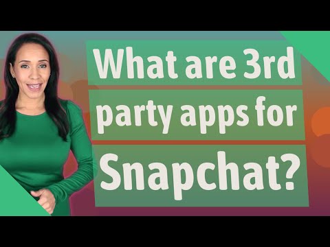 วีดีโอ: Snapchat จะแบนคุณจากการใช้แอพของบุคคลที่สามหรือไม่?