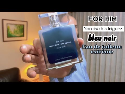 Perfume  verano para disfrutar con Narciso For him bleu noir Edt extrême 