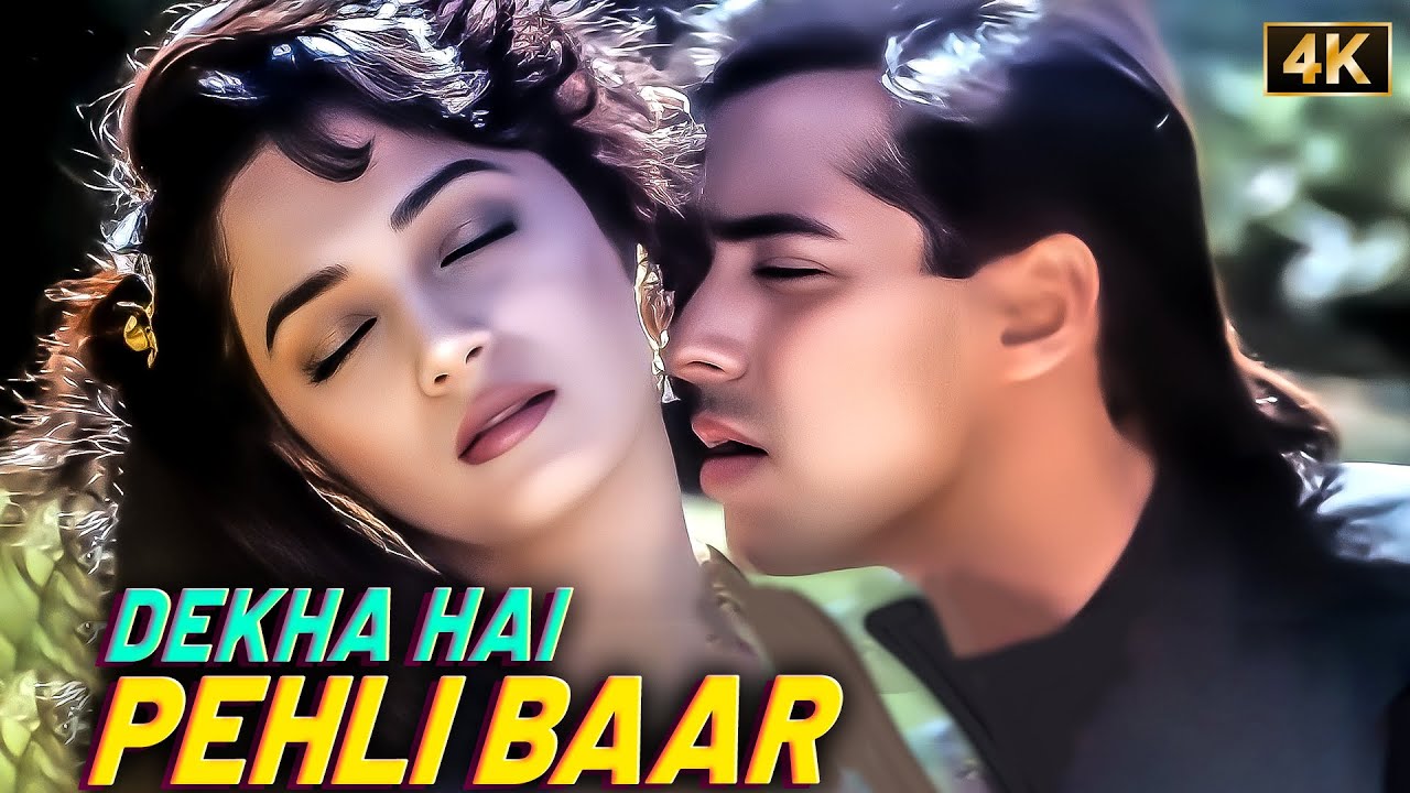 Dekha Hai Pehli Baar Saajan Ki Aankhon Mein Pyar 💖 Alka Yagnik | Salman Khan | Madhuri Dixit | Duet