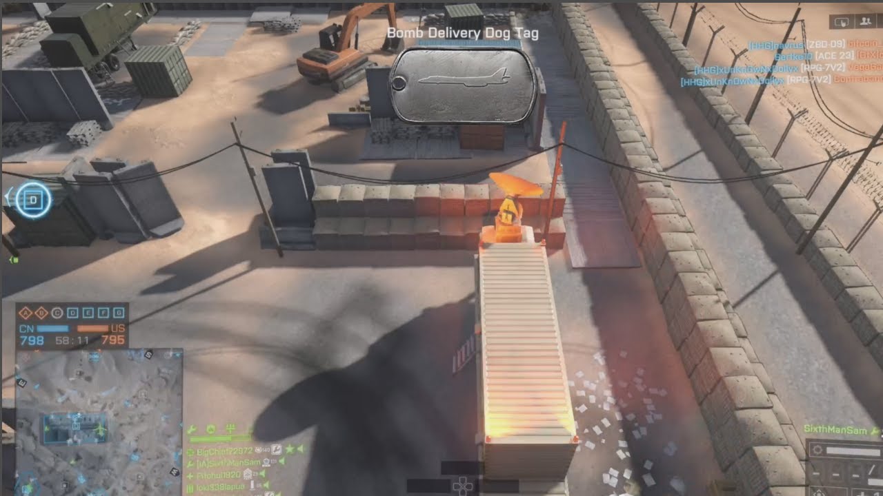 Battlefield 4 Bomber Mastery Dog Tag