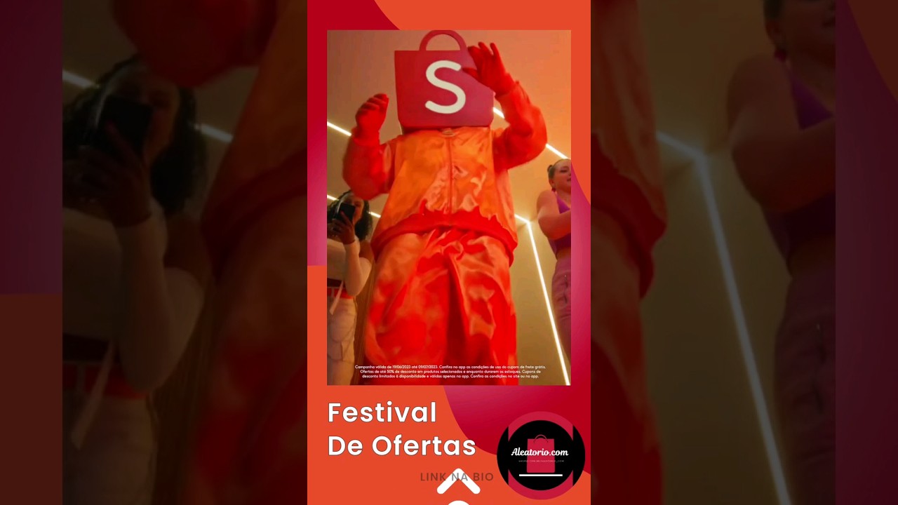 Aniversário Shopee 7.7! Link na Bio  