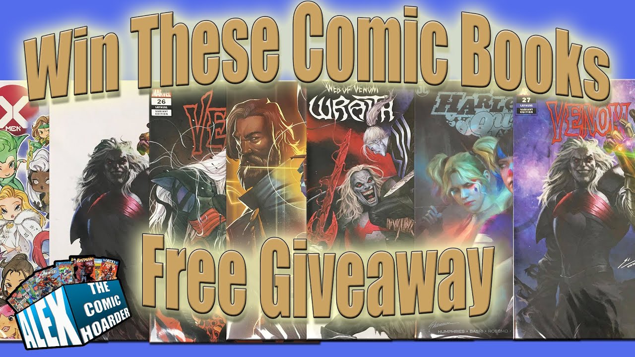 Comic Book Giveaway!!! Watch This Video To Win These Comic Books