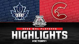 Penticton Vees At Prince George Cougars - Game 3 2026 Whl Playoff Highlights