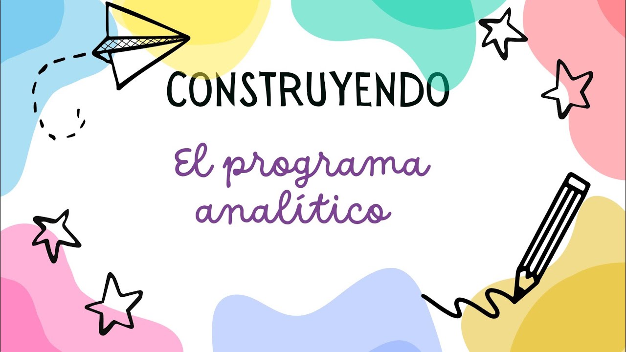 Construyendo el programa analítico - Dr. Jorge Servín