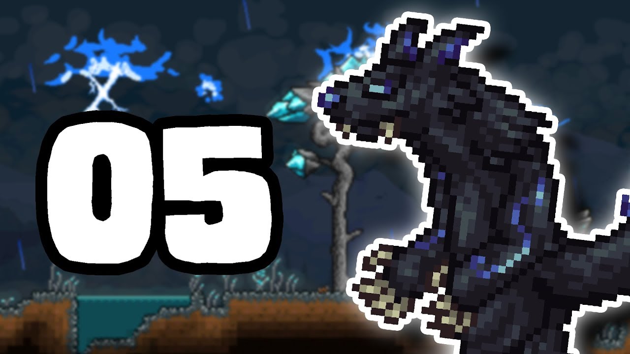 GIANT WEREWOLF BOSS! Modded Terraria Ep.5 (Punching Class) YouTube