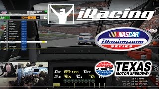 Live stream test #2 Nascar iRacing Class A open at Texas