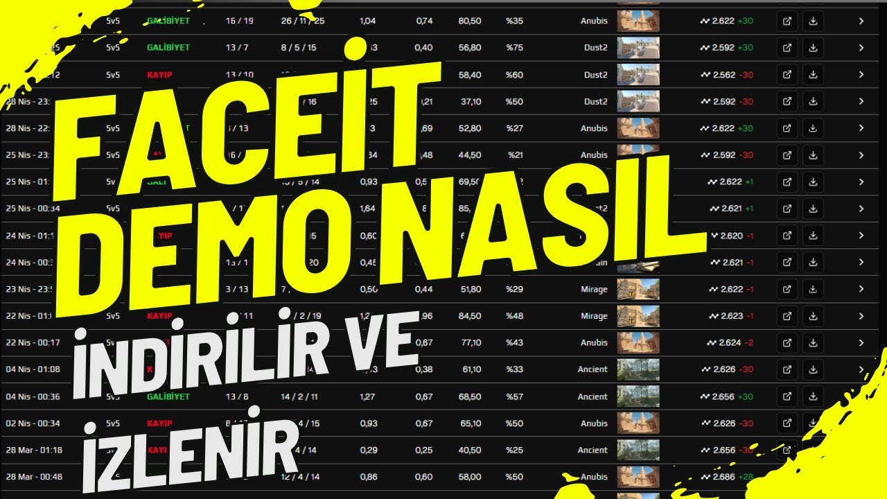 FACEİT DEMO NASIL İNDİRİLİR VE İZLENİR ? -CS2 | ÇEKİLİŞ !!