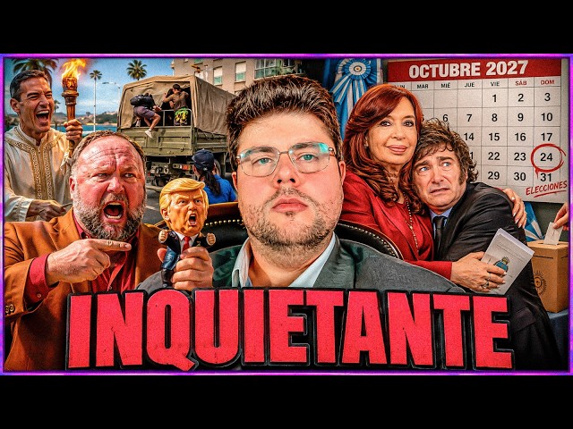 🔴 ALEX JONES exige DESTITUIR a TRUMP 💥 MARROQUÍ mata ESPAÑOLA  🇦🇷 ¿MILEI INDULTARÁ a CRISTINA?