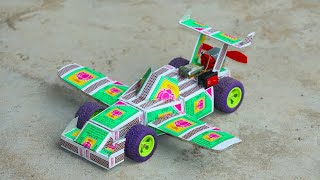 How To Make Powerful Mini Matchbox Toy Car at Home || How to Make Rc Car