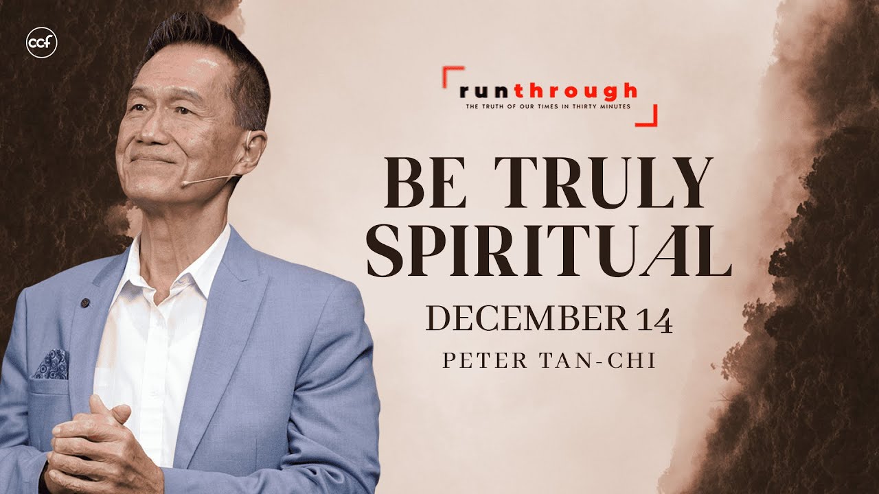 Будьте по-настоящему духовными | Питер Тан-Чи | Пробежка