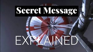 Mars Perseverance Rover Parachute Carried Secret Message