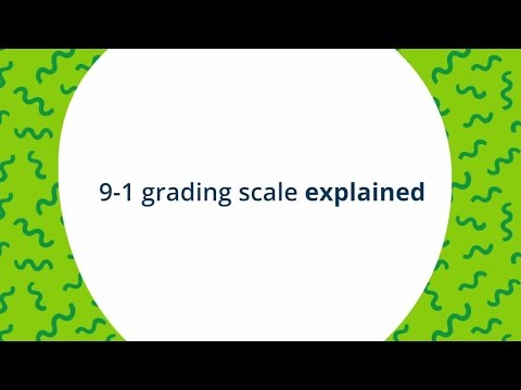 9-1 Grading scale explained