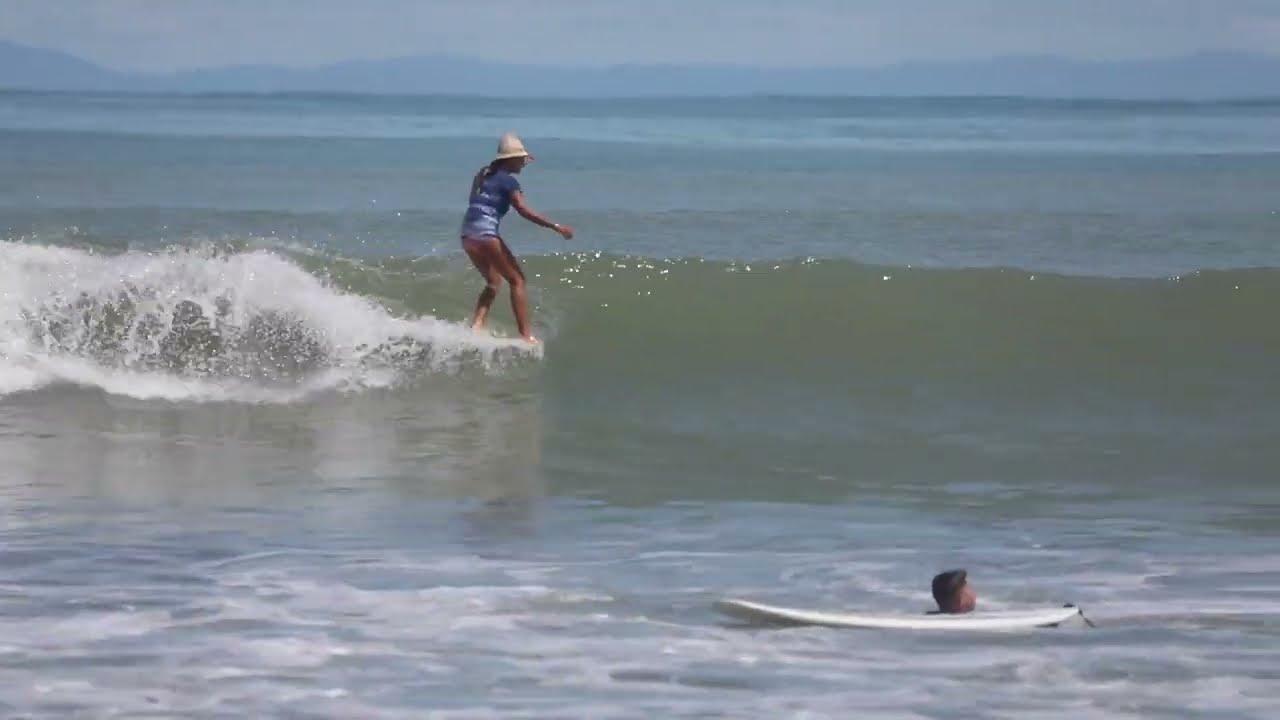 East Coast Hall of Famer and Former Women's World Champion Kristy Murphy CAN SURF ANYTHING
