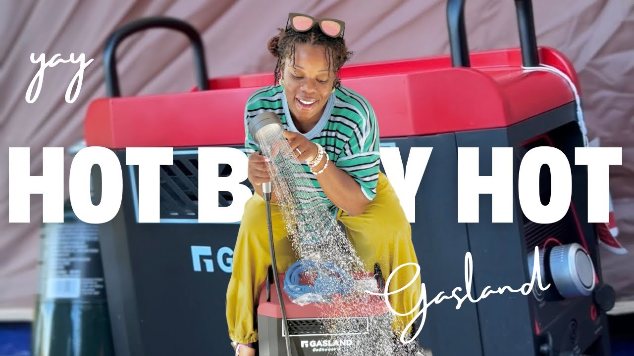 GASLAND GoShower 3 : Off-Grid Hot Water for Camping, RVs & Pets