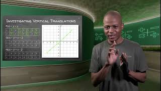 9.3 STRAIGHT LINE - INVESTIGATING VERTICAL TRANSLATIONS