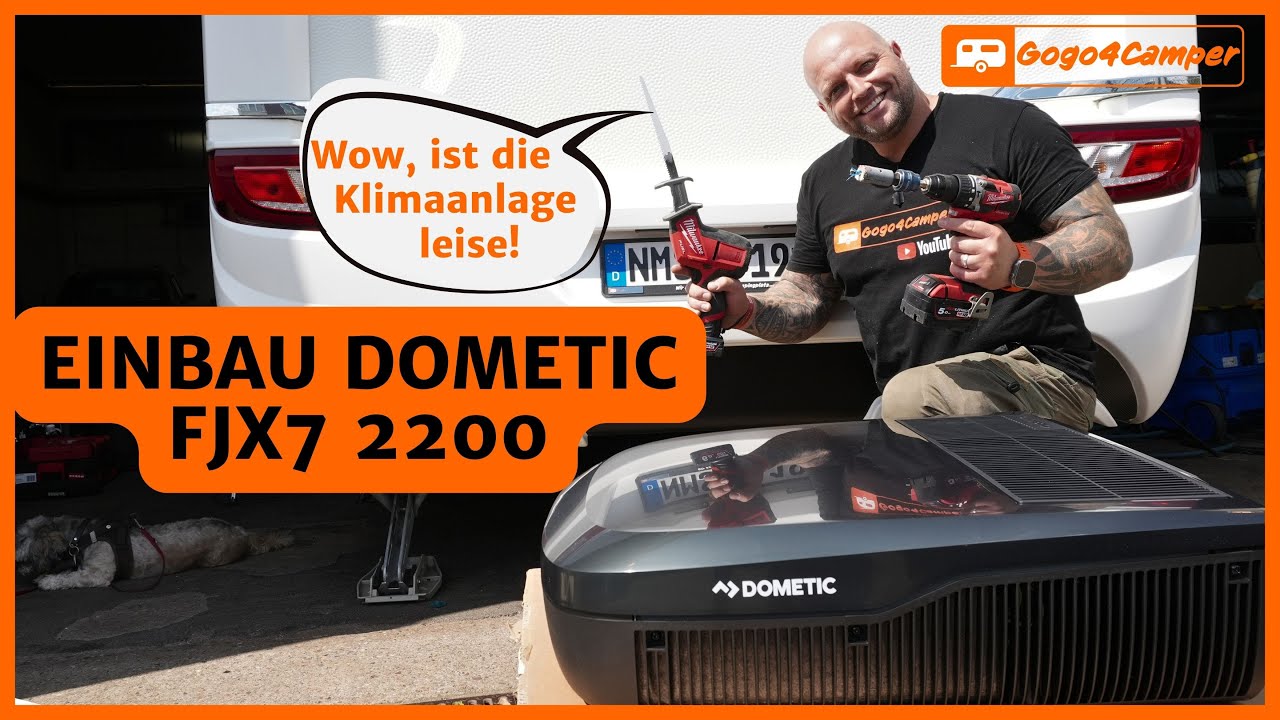 Dometic FreshJet FJX7 2200 Dachklimaanlage für Wohnwagen & Wohnmobil - Einbau und Vorstellung