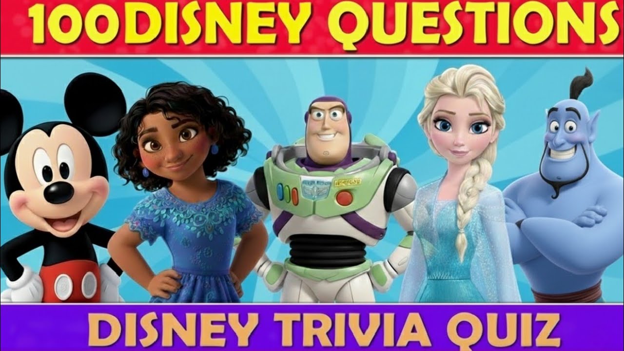 The Ultimate Disney Quiz: Only TRUE Disney Fans Can Pass This Ultimate Quiz (Prove Your Knowledge!)