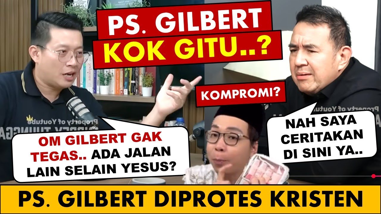 🔴 Yesus BUKAN satu-satunya Jalan?  Protes kpd Pdt. Gilbert Lumoindong