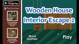 GFG Wooden House Interior Escape 2 screenshot 4